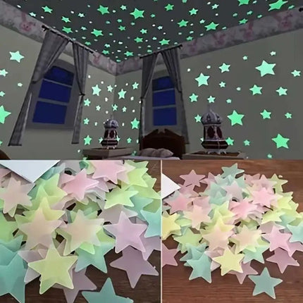 3D Wall Sticker Luminous Cartoon Butterfly Decals - 3D Wall Sticker - FEISITA - Mad Fly Essentials