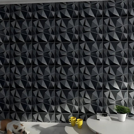 3D Wallpaper 30x30cm Grooved Wall Panels - 3D Wallpaper - Bacaz - Mad Fly Essentials