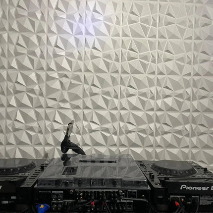 3D Wallpaper 30x30cm Grooved Wall Panels - 3D Wallpaper - Bacaz - Mad Fly Essentials