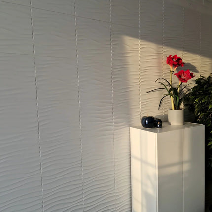 3D Wallpaper 30x30cm Grooved Wall Panels - 3D Wallpaper - Bacaz - Mad Fly Essentials