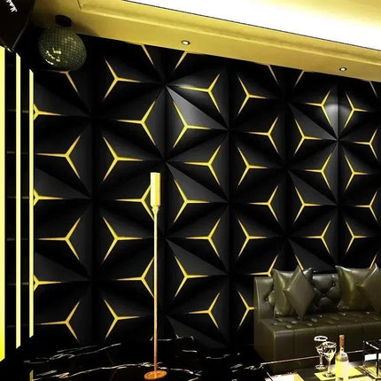 3D Wallpaper Geometric 3D Plane Pattern Mural - 3D Wallpaper - FUNLIFE - Mad Fly Essentials
