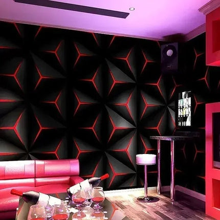 3D Wallpaper Geometric 3D Plane Pattern Mural - 3D Wallpaper - FUNLIFE - Mad Fly Essentials