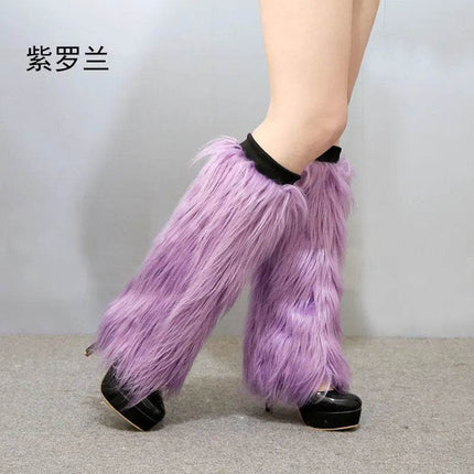 40cm Plush Club Leg Warmers Women Footwear - Women Footwear - TOB - Mad Fly Essentials