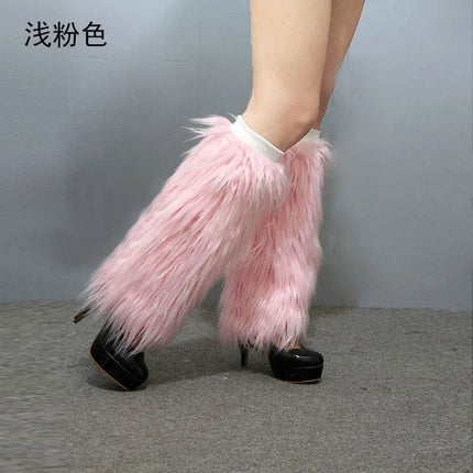 40cm Plush Club Leg Warmers Women Footwear - Women Footwear - TOB - Mad Fly Essentials