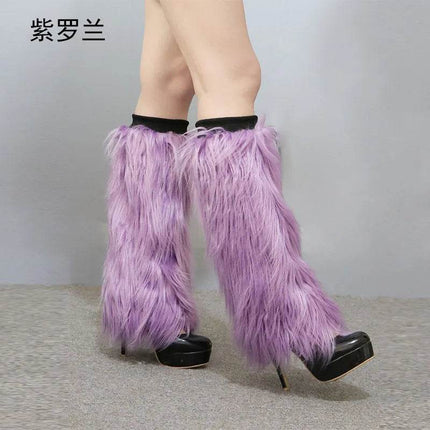 40cm Plush Club Leg Warmers Women Footwear - Women Footwear - TOB - Mad Fly Essentials