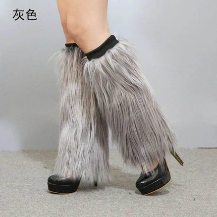 40cm Plush Club Leg Warmers Women Footwear - Women Footwear - TOB - Mad Fly Essentials