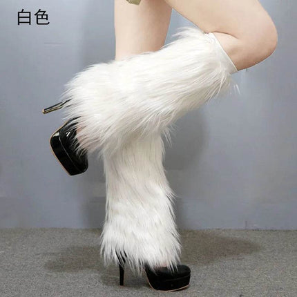 40cm Plush Club Leg Warmers Women Footwear - Women Footwear - TOB - Mad Fly Essentials