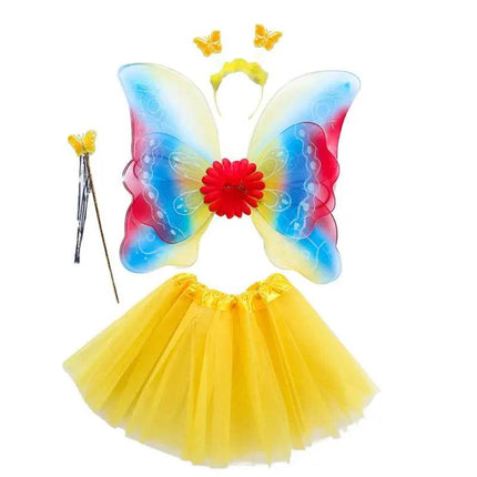 4pc LED Fairy Butterfly Girl Costume Set - Costume Set - Bear Leader - Mad Fly Essentials
