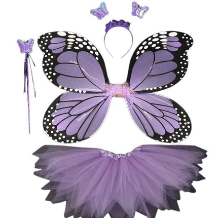 4pc LED Fairy Butterfly Girl Costume Set - Costume Set - Bear Leader - Mad Fly Essentials