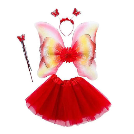 4pc LED Fairy Butterfly Girl Costume Set - Costume Set - Bear Leader - Mad Fly Essentials
