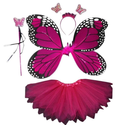 4pc LED Fairy Butterfly Girl Costume Set - Costume Set - Bear Leader - Mad Fly Essentials