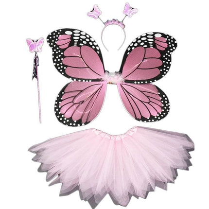 4pc LED Fairy Butterfly Girl Costume Set - Costume Set - Bear Leader - Mad Fly Essentials
