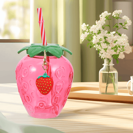 4Pcs Strawberry Drink Cup Drinkware Party Essentials - Party Essentials - 001 - Mad Fly Essentials