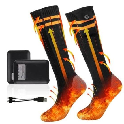 5000mAh Heated Adjustable Thermal Socks - Socks - TOB - Mad Fly Essentials
