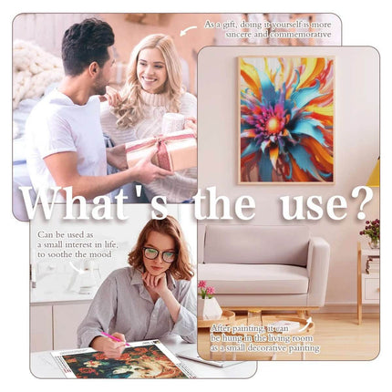 5D DIY Van Gogh Starry Night Animal Set Home Decor - Home Decor - GATYZTORY - Mad Fly Essentials