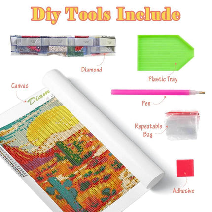 5D DIY Van Gogh Starry Night Animal Set Home Decor - Home Decor - GATYZTORY - Mad Fly Essentials