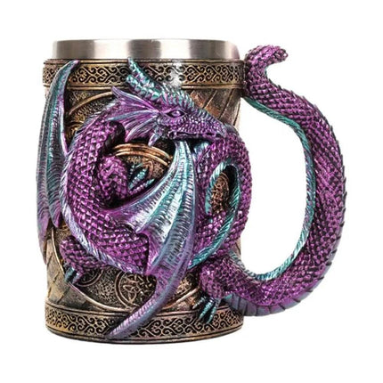 600ml Stainless Dragon Snake Animal Beer Coffee Mug - Coffee Mug - Medieval Decor - Mad Fly Essentials