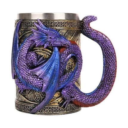 Stainless Dragon Animal Coffee Mug - Mad Fly Essentials
