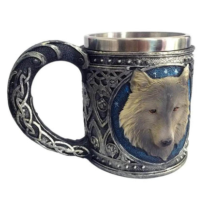 600ml Stainless Dragon Snake Animal Beer Coffee Mug - Coffee Mug - Medieval Decor - Mad Fly Essentials