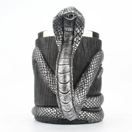 600ml Stainless Dragon Snake Animal Beer Mug - Mad Fly Essentials