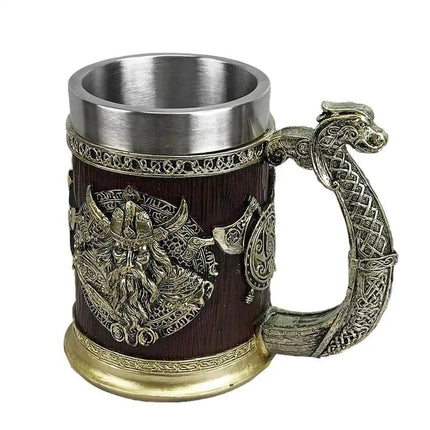 600ml Stainless Dragon Snake Animal Beer Coffee Mug - Coffee Mug - Medieval Decor - Mad Fly Essentials