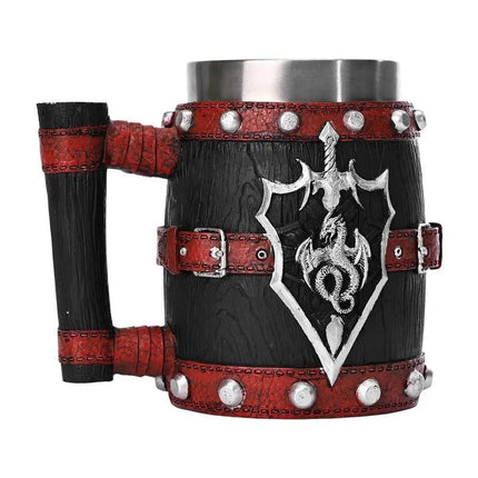 600ml Stainless Dragon Snake Animal Beer Mug - Mad Fly Essentials