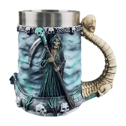 600ml Stainless Dragon Snake Animal Beer Mug - Mad Fly Essentials