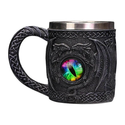 600ml Stainless Dragon Snake Animal Beer Coffee Mug - Coffee Mug - Medieval Decor - Mad Fly Essentials