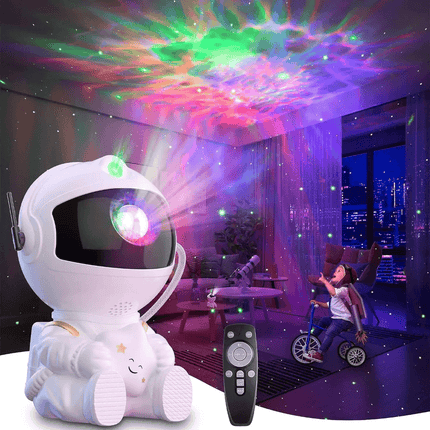 Rocket Astronaut LED Galaxy Projector Night Light - Mad Fly Essentials