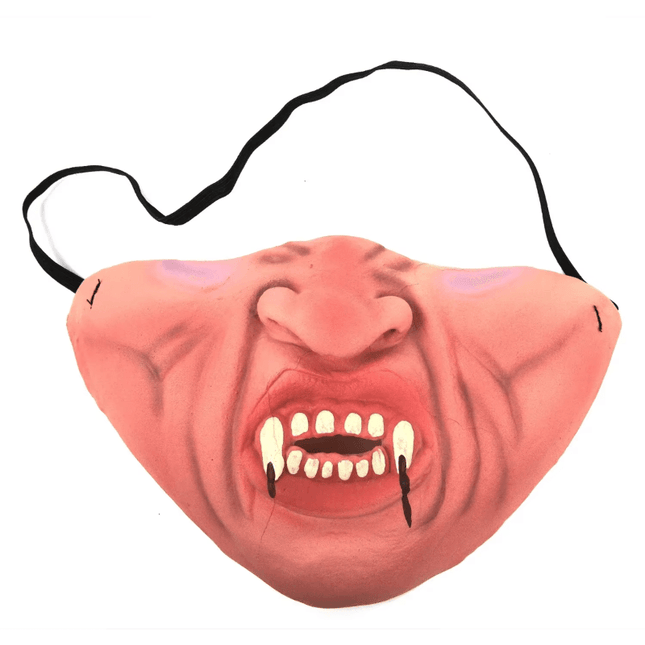 Funny Half Face Costume Party Mask - Mad Fly Essentials