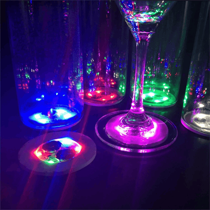 Drinkware Table Top Luminous Coasters LED Party Light - Mad Fly Essentials
