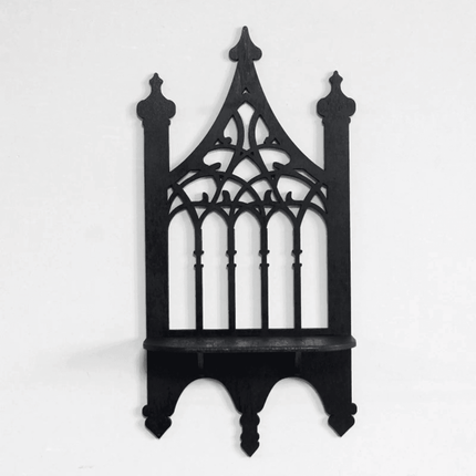 Medieval Black Vintage Gothic Candle Holder Home Decor - Mad Fly Essentials