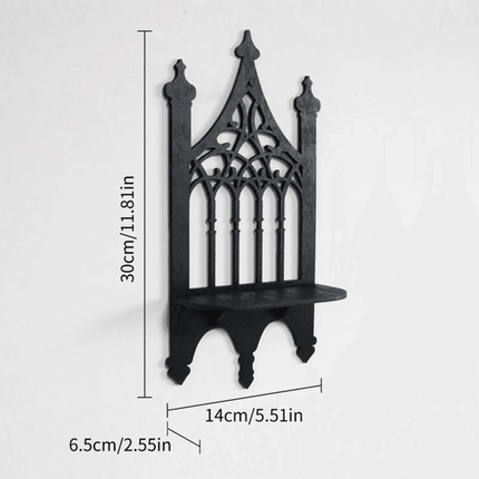 Medieval Black Vintage Gothic Candle Holder Home Decor - Mad Fly Essentials