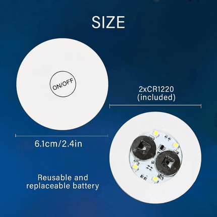 Drinkware Table Top Luminous Coasters LED Party Light - Mad Fly Essentials