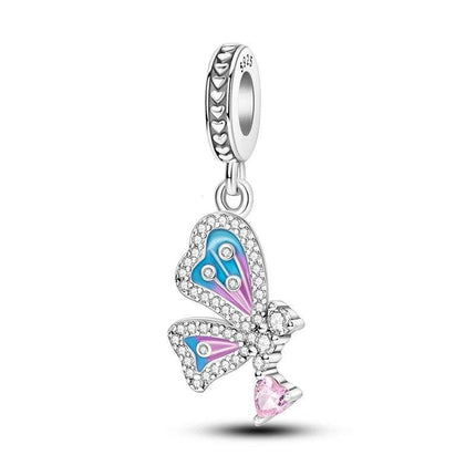 925 Sterling Silver Infinity Butterfly Charm Women Accessories - Women Accessories - Hapour - Mad Fly Essentials
