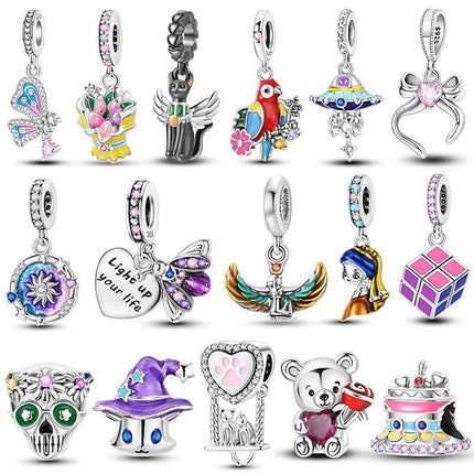925 Sterling Silver Infinity Butterfly Charm Women Accessories - Women Accessories - Hapour - Mad Fly Essentials