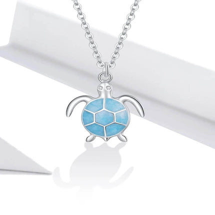 925 Sterling Silver Turtle Pendant Women Accessories - Women Accessories - Bamoer - Mad Fly Essentials
