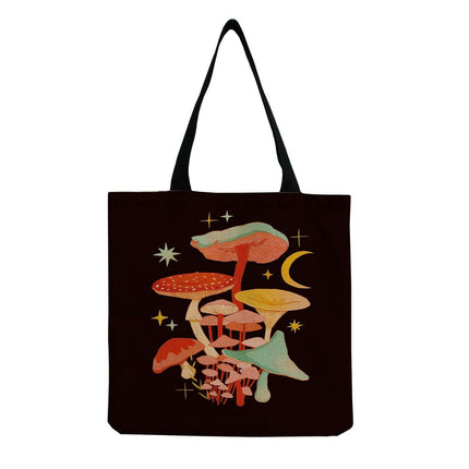 Women's Eco-Friendly 3D Mushroom Animal Shopping Handbag