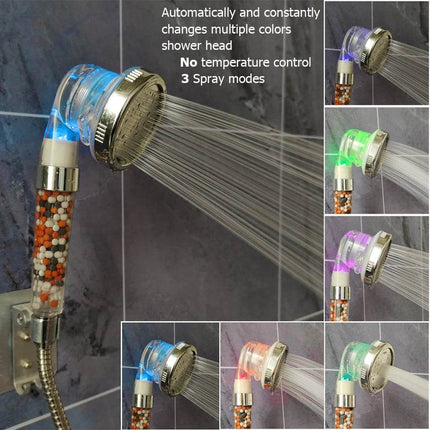 LED Color Changing Shower Head - Mad Fly Essentials