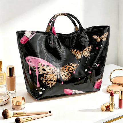 Handbag Women Butterfly Animal Lipstick Gothic Tote - Handbag - Kiximire - Mad Fly Essentials