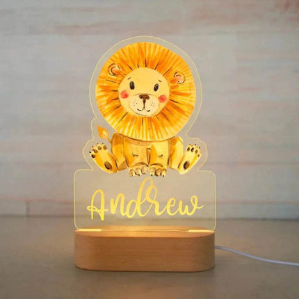 Custom Animal 3D LED Night Light - Mad Fly Essentials