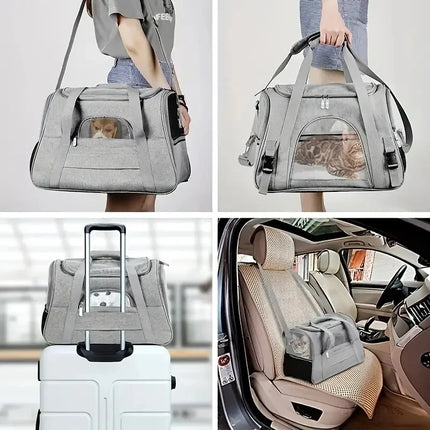 Pet Carrier Dog Cat Soft Side Travel Carrier - Pet Carrier - OLN - Mad Fly Essentials