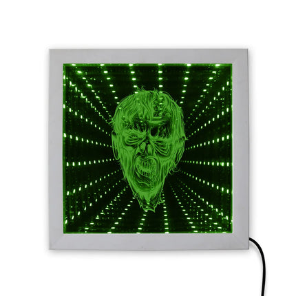 Endless Space Tunnel Zombie Wall Light