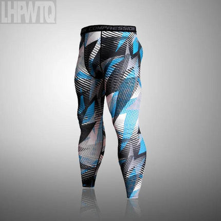 Men Thermal Camouflage Compression Leggings - Mad Fly Essentials