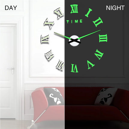 Luminous Modern Digital 3D-DIY Wall Clock - Home & Garden Mad Fly Essentials