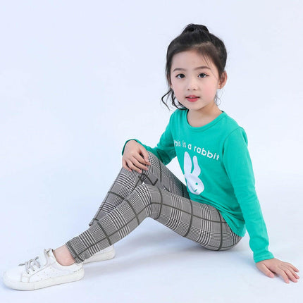 Baby Girl 3D Green Box Pencil Leggings - Kids Shop Mad Fly Essentials