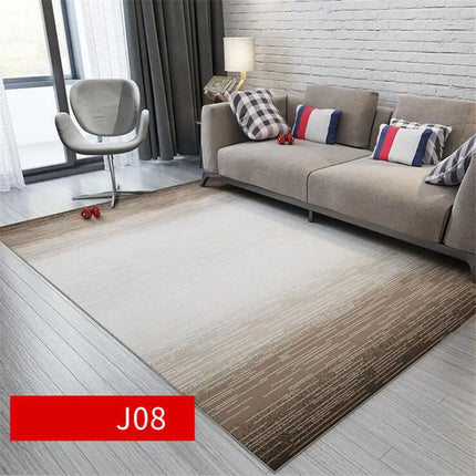 Nordic Living Area Abstract Anti-Slip Bedroom Rugs