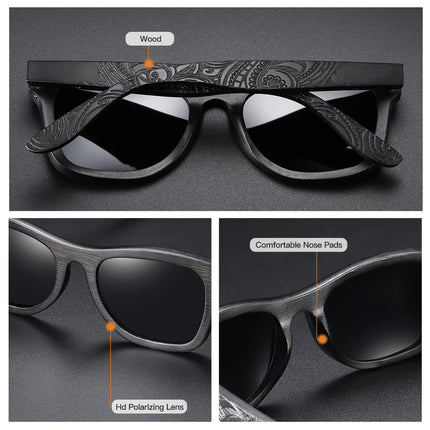 Women Sunglasses Bamboo Luxury Vintage Eyewear - Women Sunglasses - GM - Mad Fly Essentials