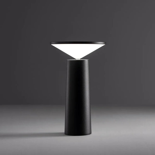 Modern Minimalist Eye Protection LED Pyramid Table Lamp