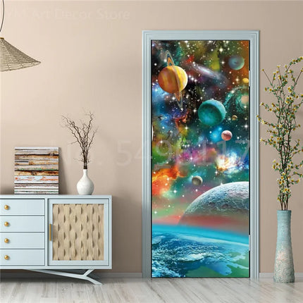 3D Wall Sticker Kids Room Starry Sky Adhesive Sticker - 3d Wall Sticker - Honc - Mad Fly Essentials